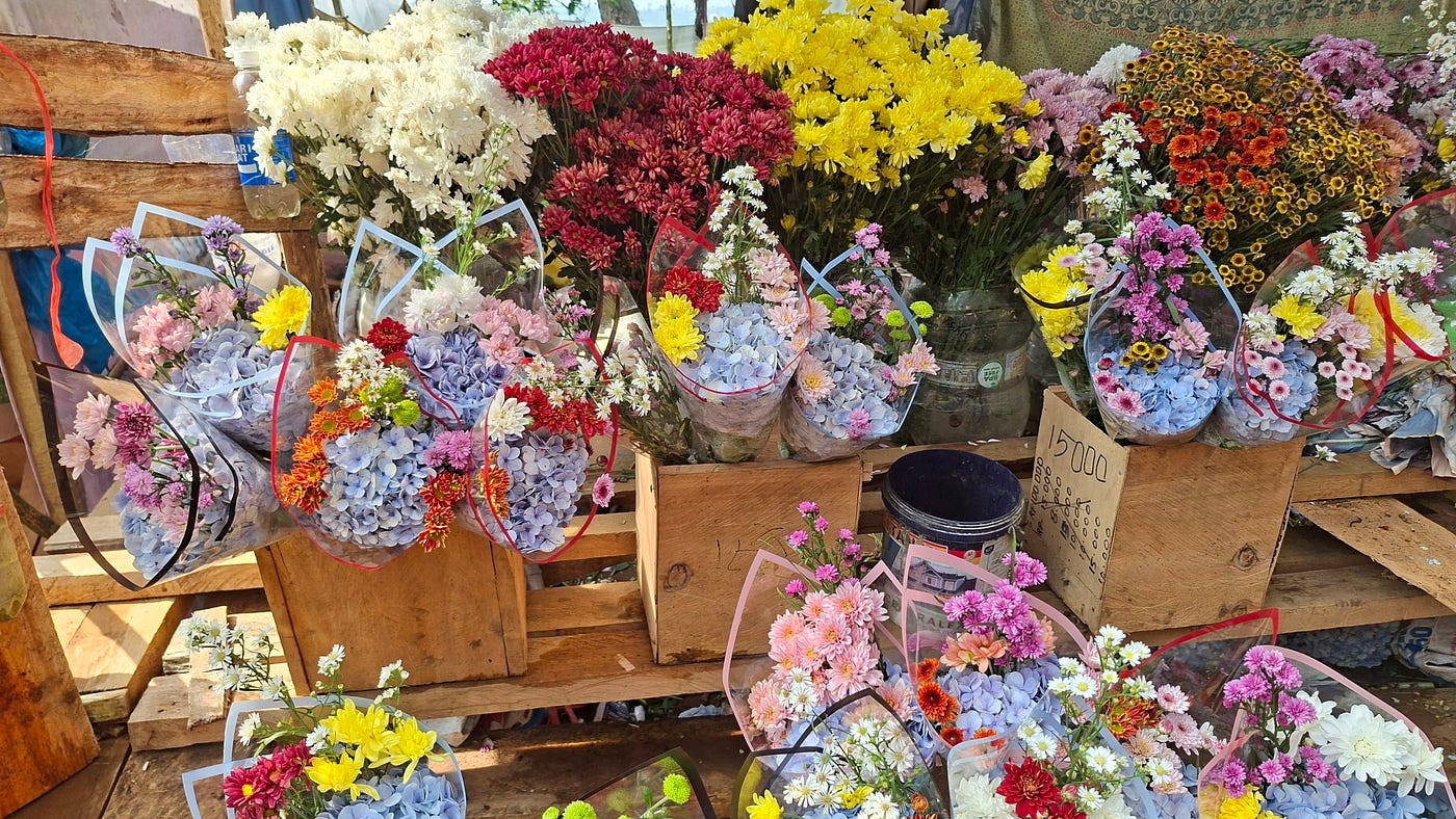 Bouquets of happiness