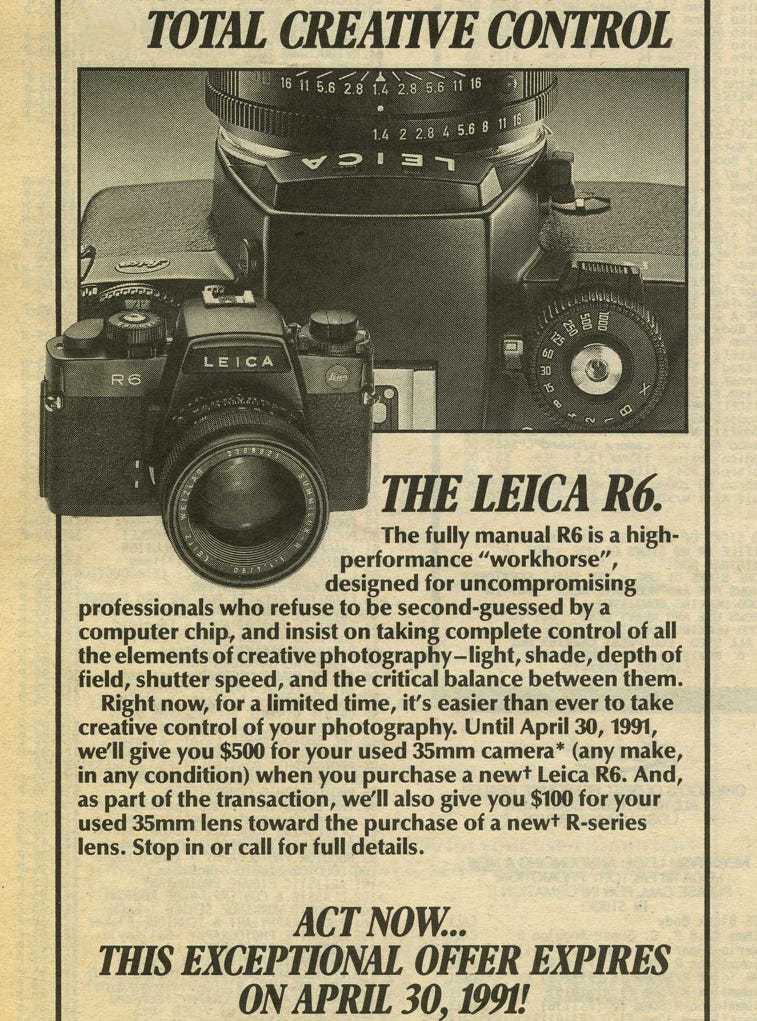 Why the Leica R6 is my perfect “bargain” 35mm film camera | by