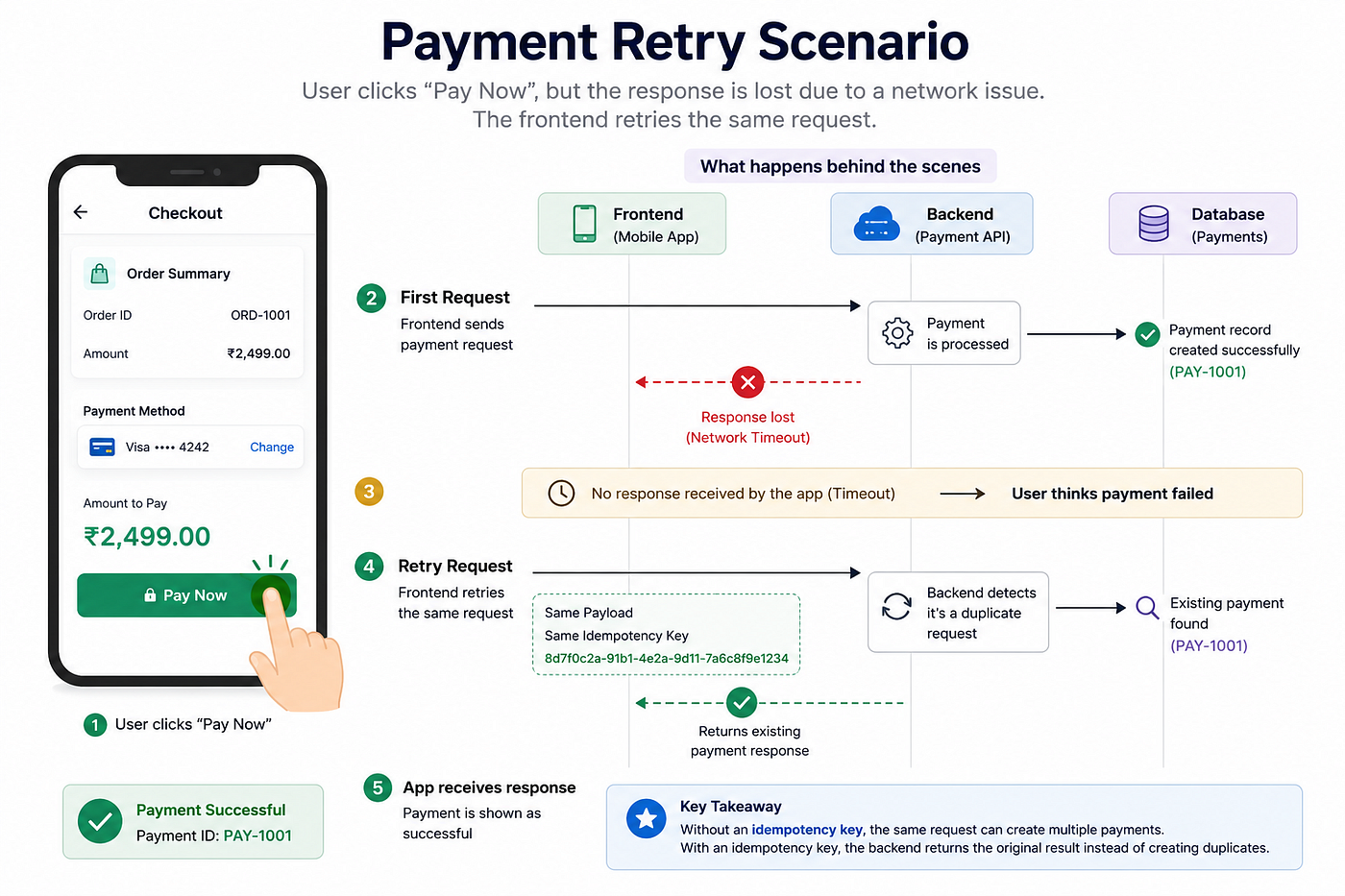 Idempotency Keys in Payment APIs: The Small Header That Prevents Double Charges