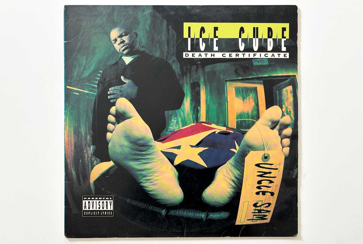 Ice Cube Death Certificate album. Image copyright Jesse Karjalainen.