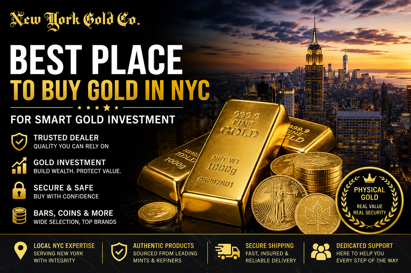 A Simple Guide to Gold Investment and Buying Gold in NYC