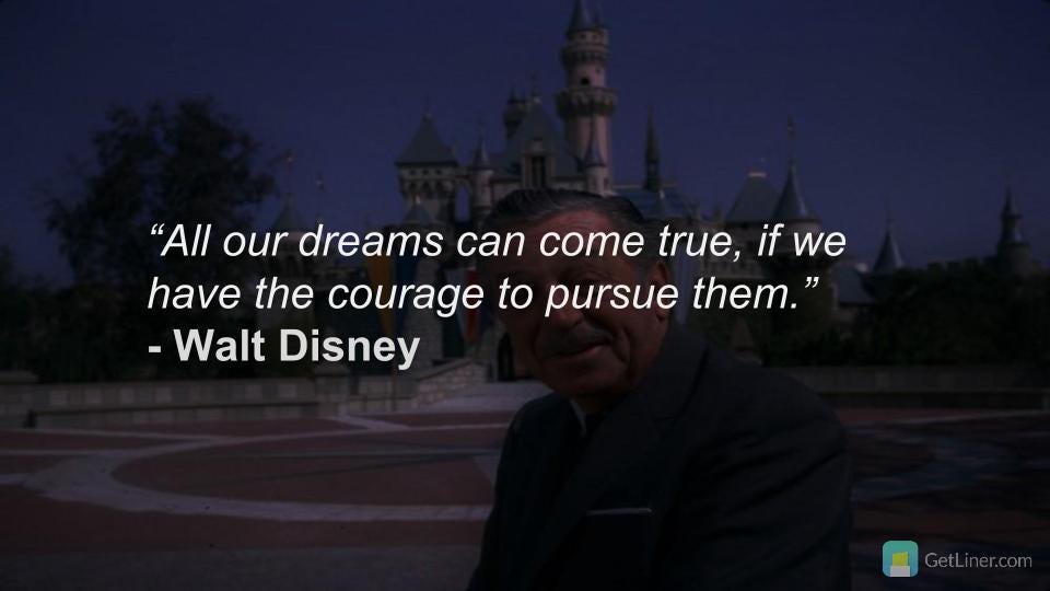 18 Quotes from Walt Disney About Life, Courage, and Imagination