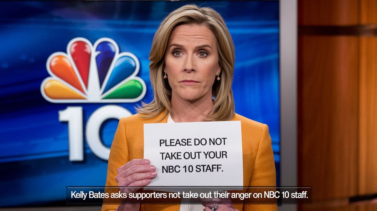 kelly bates asks supporters not to take out their anger on nbc 10 … | by 44550495 | Sep, 2024 | Medium