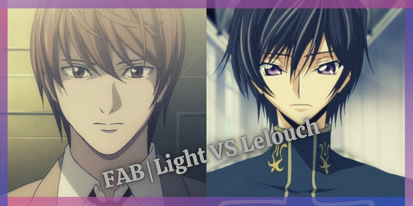 Fantasy Anime Battles, Light Vs Lelouch, Who Would Win?, by Bilawal  Akter