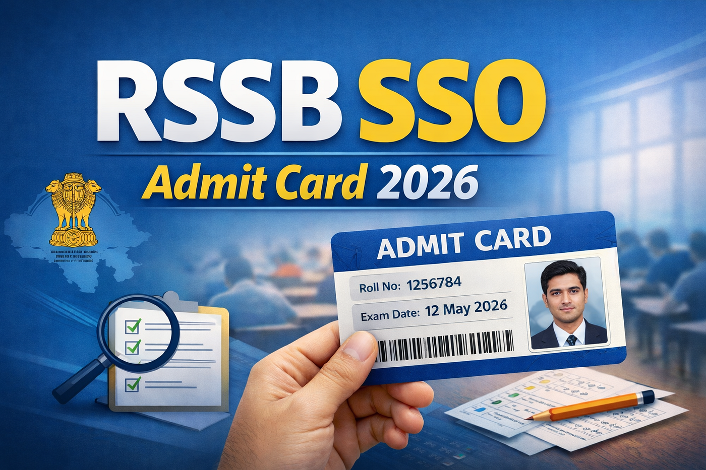 How to Download RSSB SSO Admit Card 2026