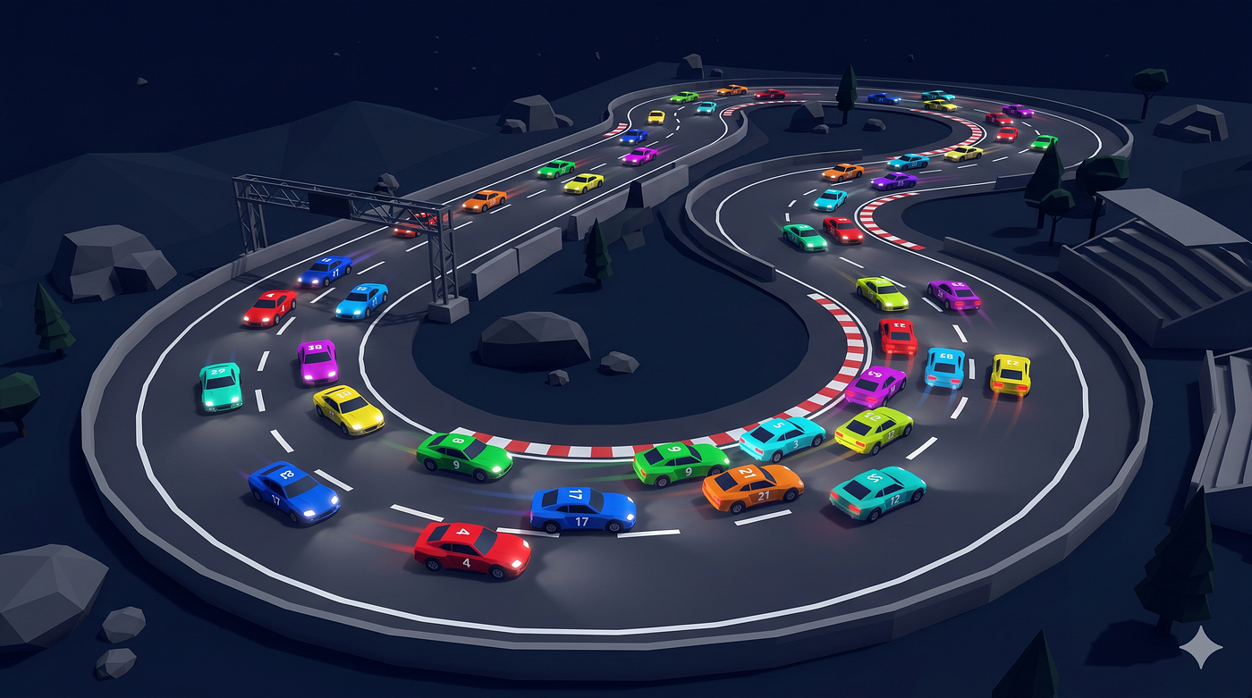 Why I trained 80 cars to race using nothing but mutation and selection