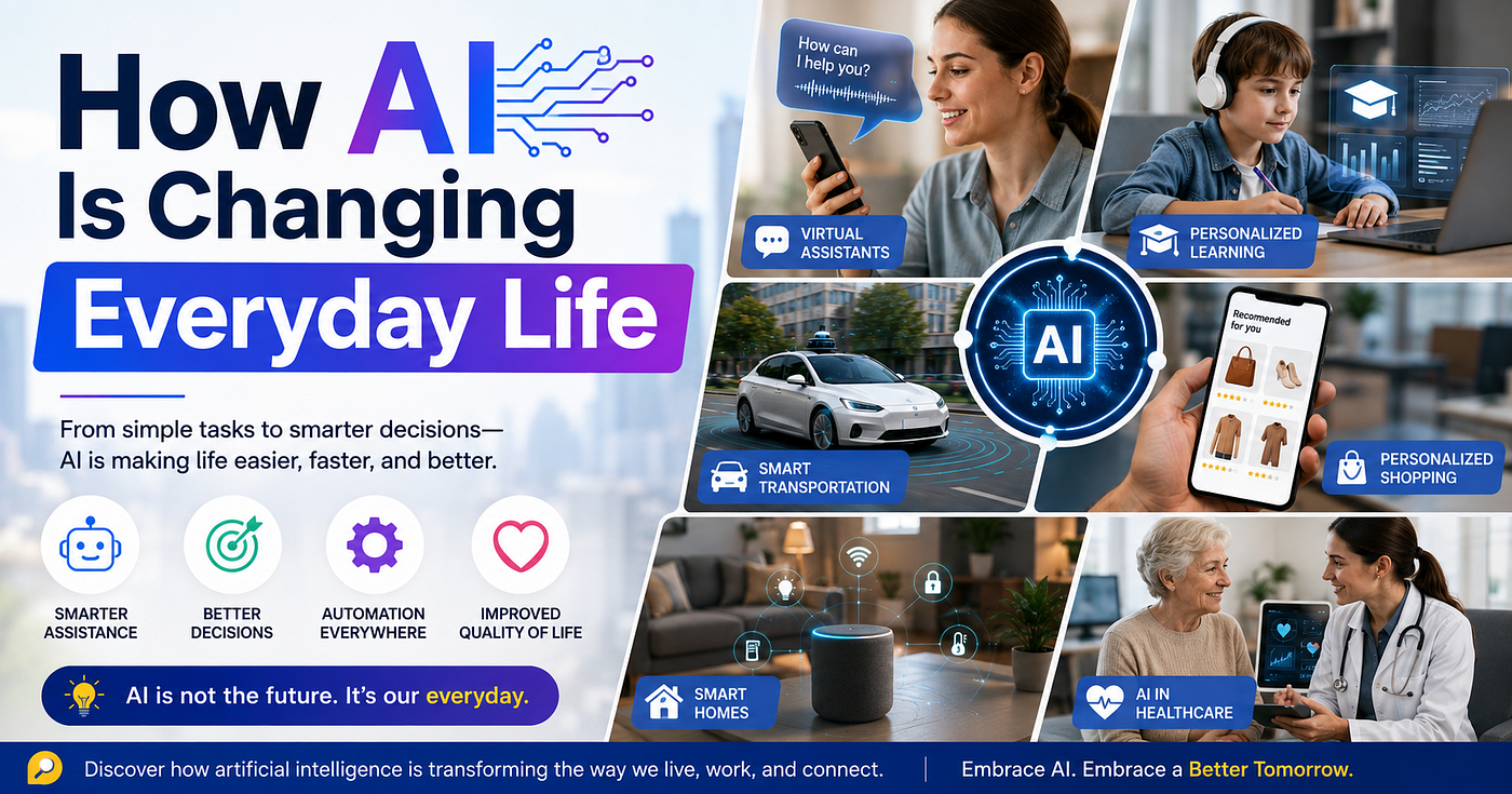 How AI Is Changing Everyday Life (And What Comes Next)