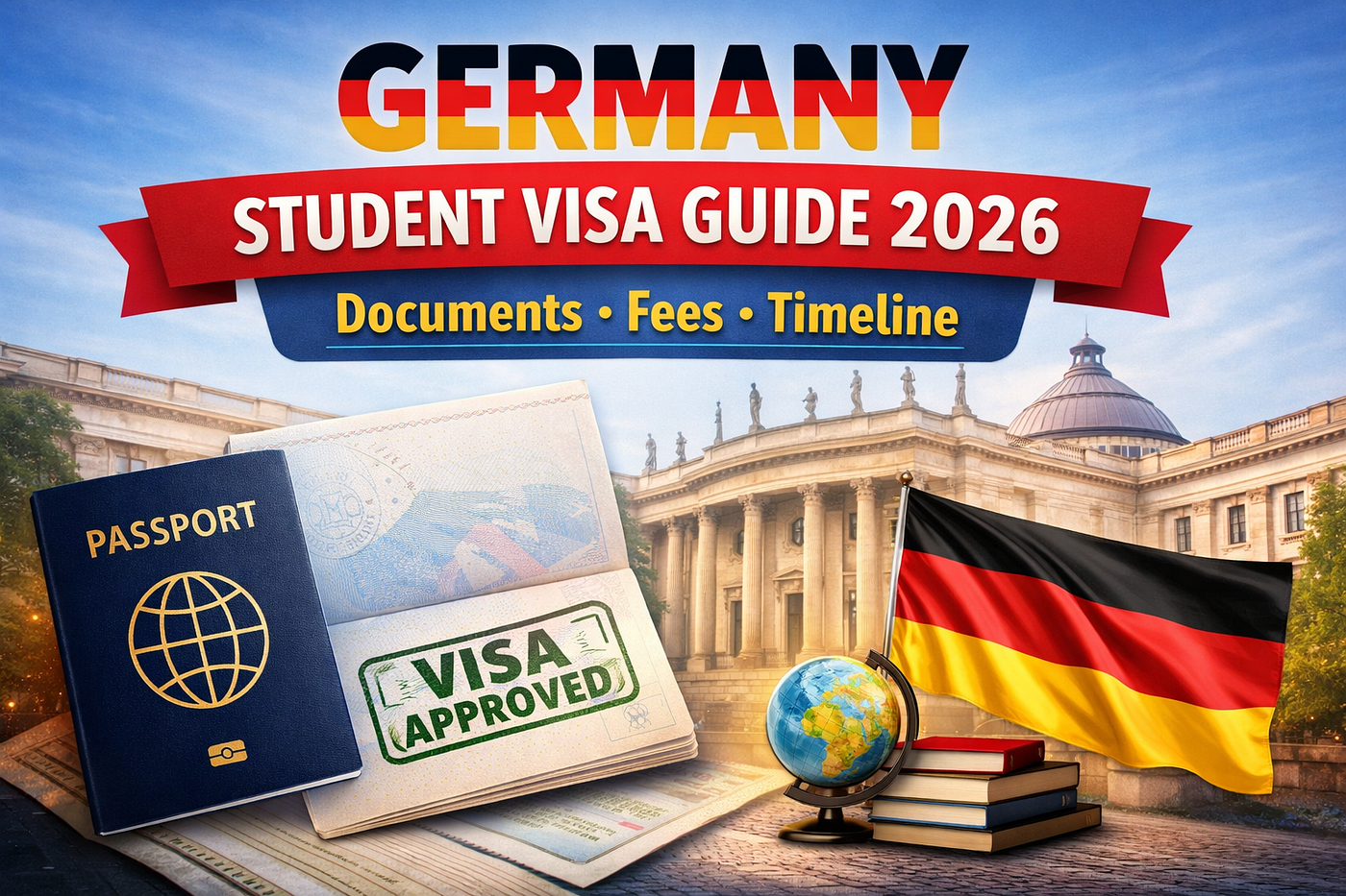 Germany Student Visa Guide 2026: Documents, Fees & Timeline Explained