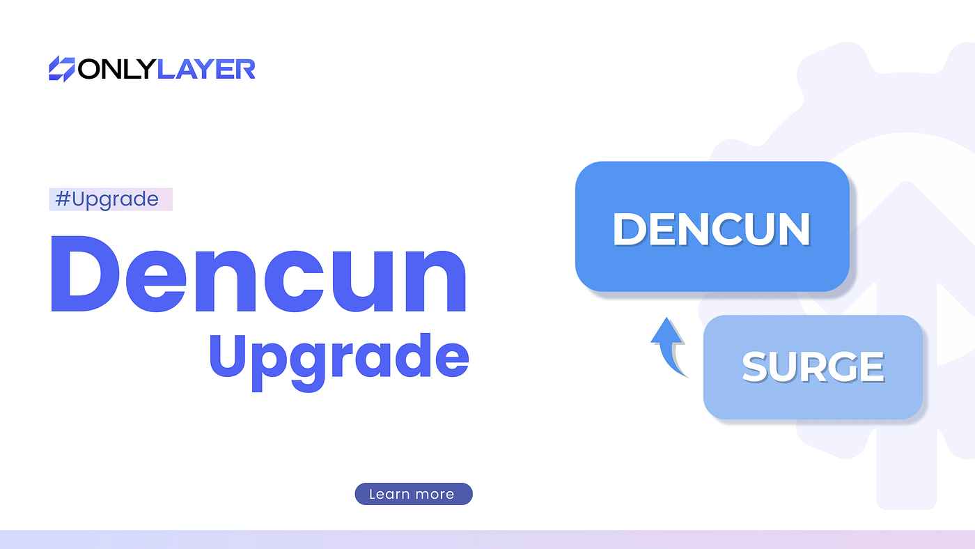 Ethereum Dencun Network Upgrade | by OnlyLayer | Medium