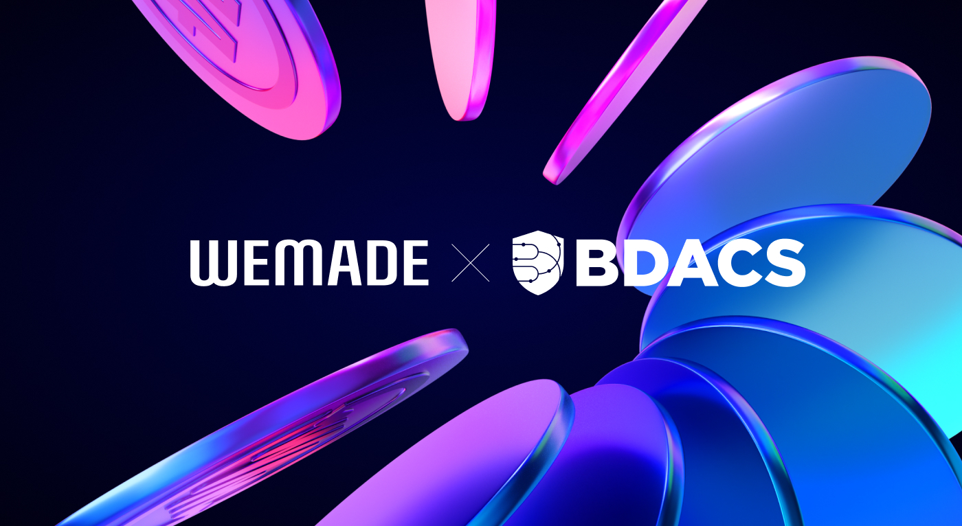 WEMADE Signs MOU with BDACS to Develop a Standard Model for Stablecoin Payments