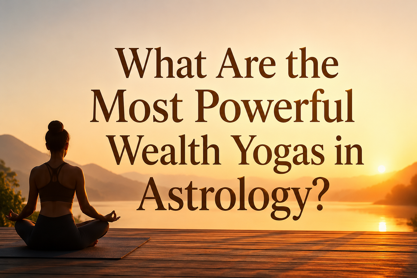 What Are the Most Powerful Wealth Yogas in Astrology?