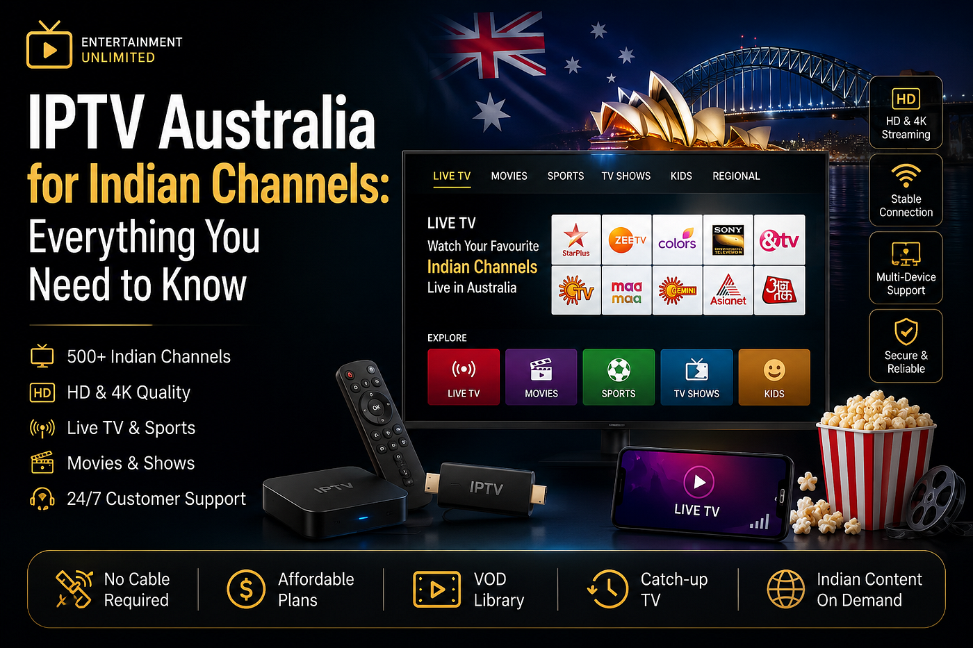 IPTV Australia for Indian Channels: Everything You Need to Know