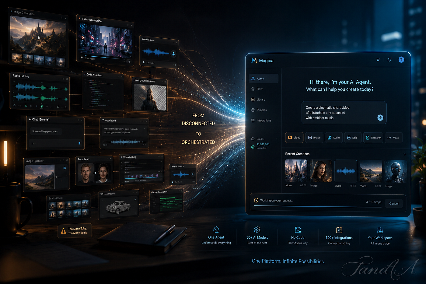 Magica’s rebrand represented a shift from isolated AI tools toward unified orchestration.