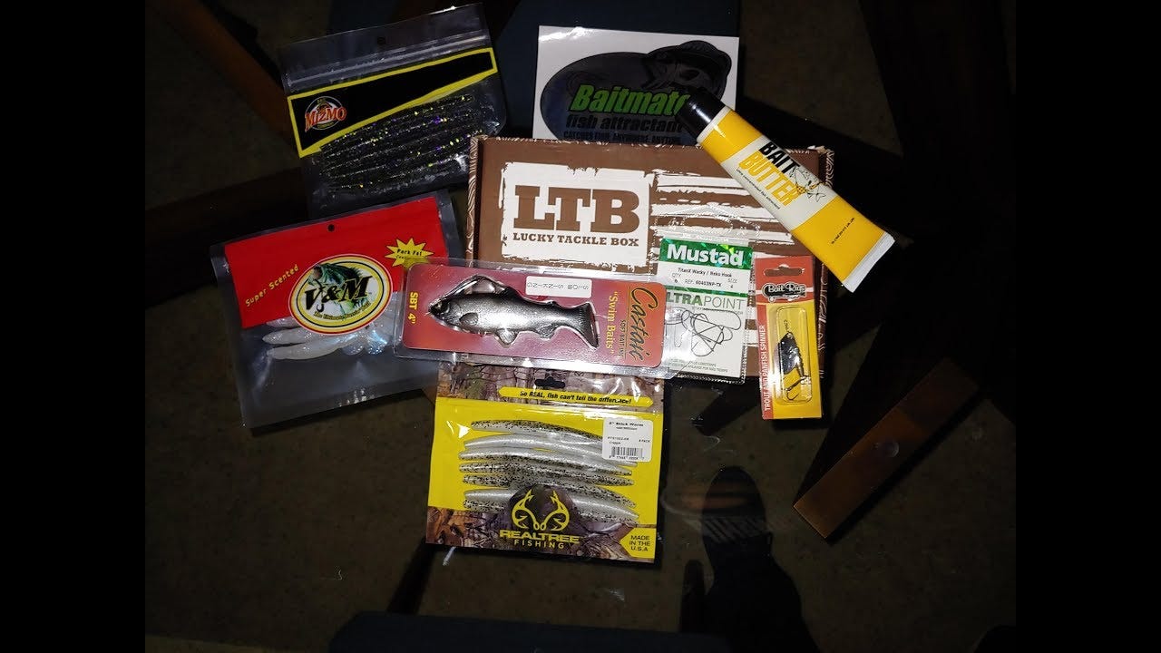 Lucky Tackle Box Unboxing!!. I got a multi-species Lucky Tackle