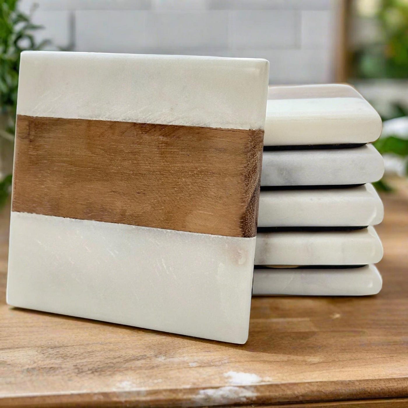 Do marble coasters really protect tables from heat and stains?