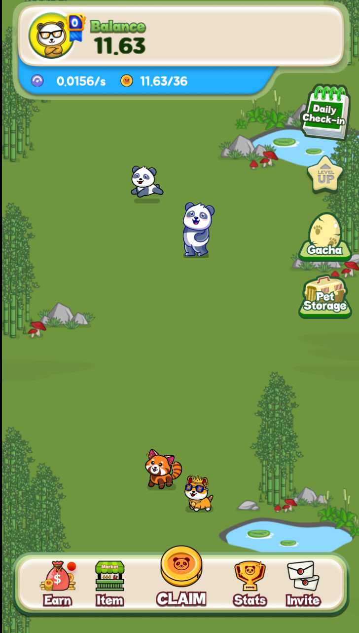 🐼 Panda Adventure 가이드. 레드브릭 엔진으로 개발된 2D 방치형 게임, Panda… | by Redbrick |  Redbrick.Korea | Medium