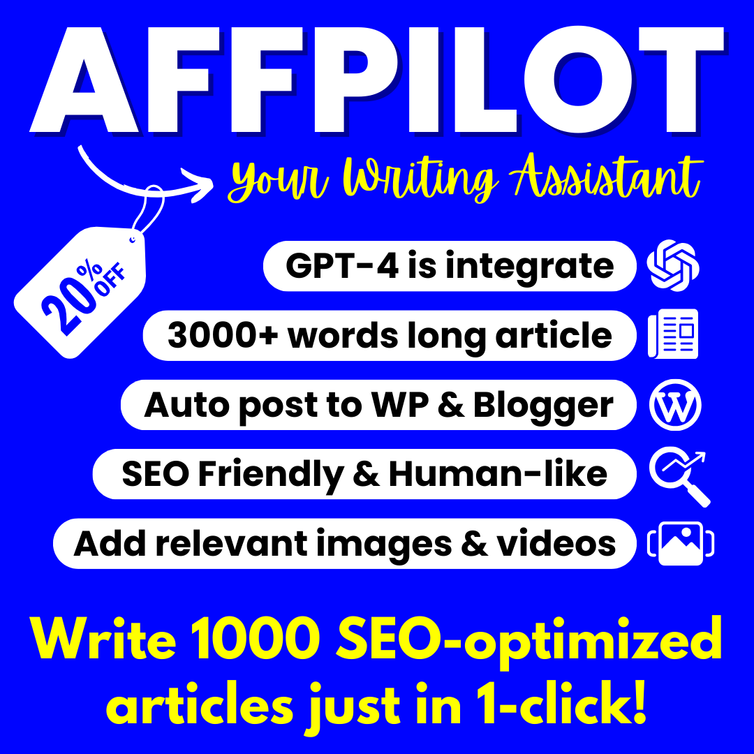How to Write Seo Friendly Article With Affpilot?: Expert Tips