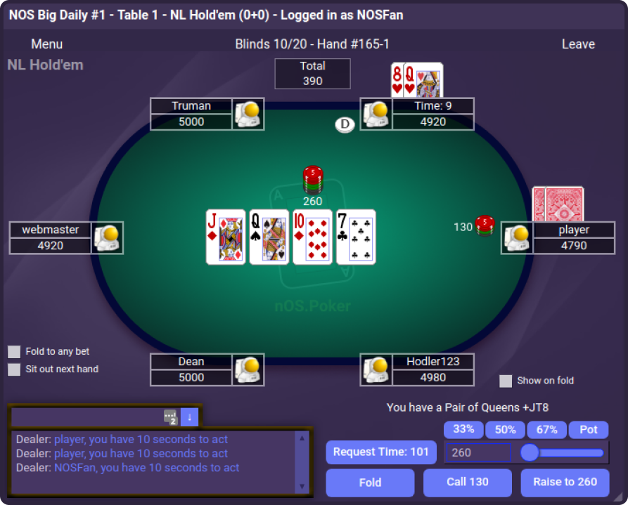 Play Free Online Poker Games