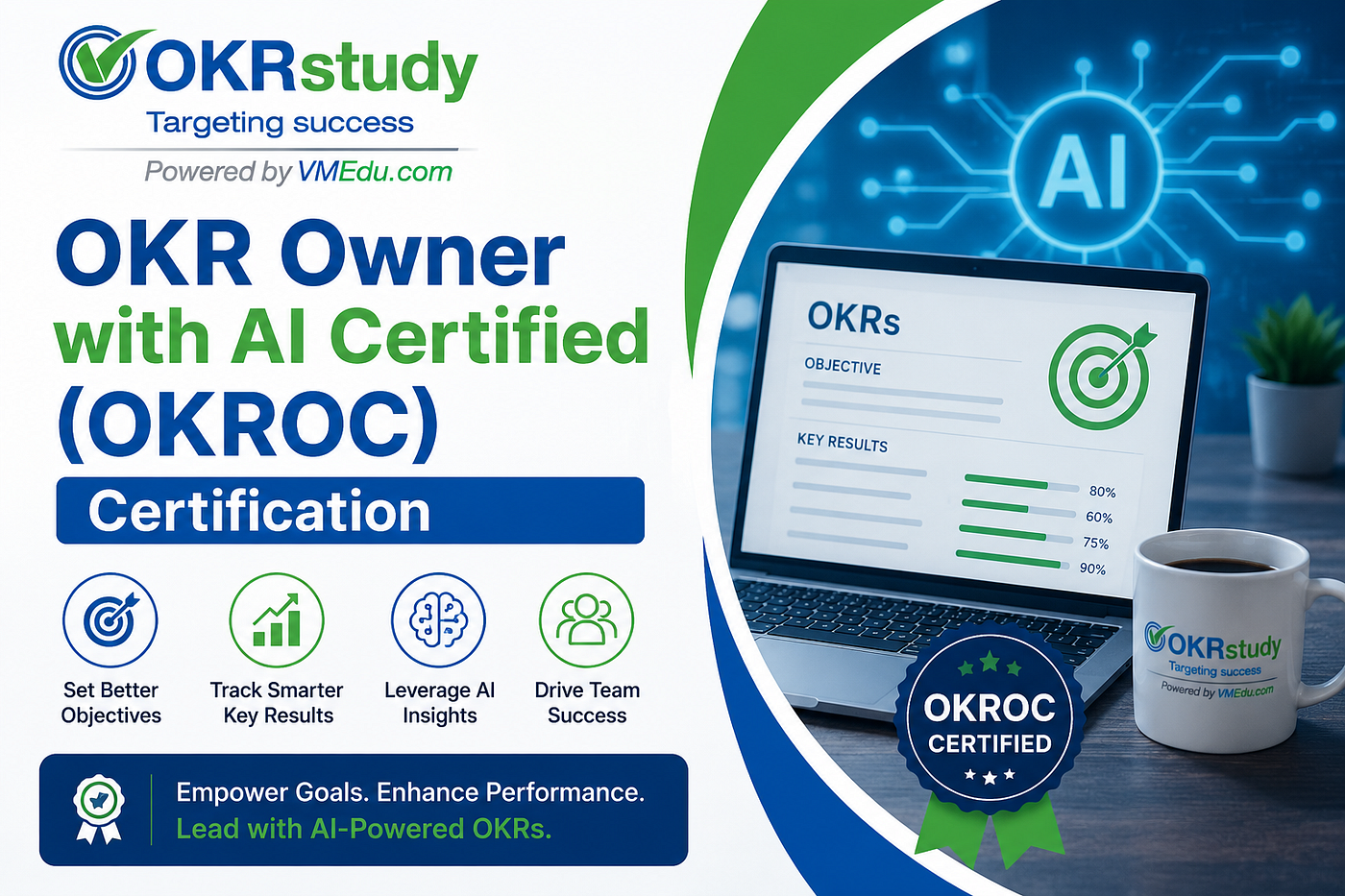 OKR Owner with AI Certified (OKROC) Certification