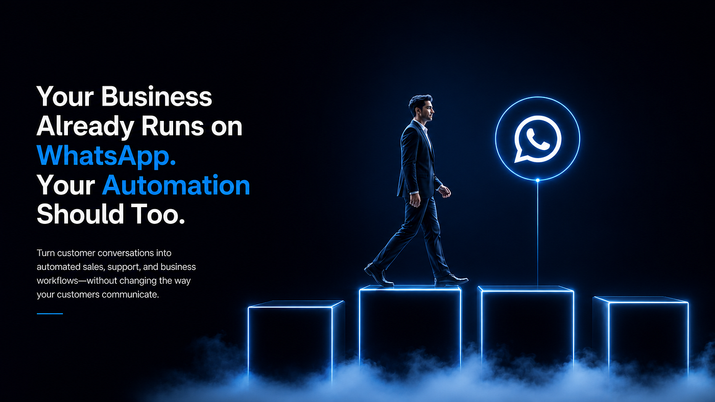 Your Business Already Runs on WhatsApp. Your Automation Should Too