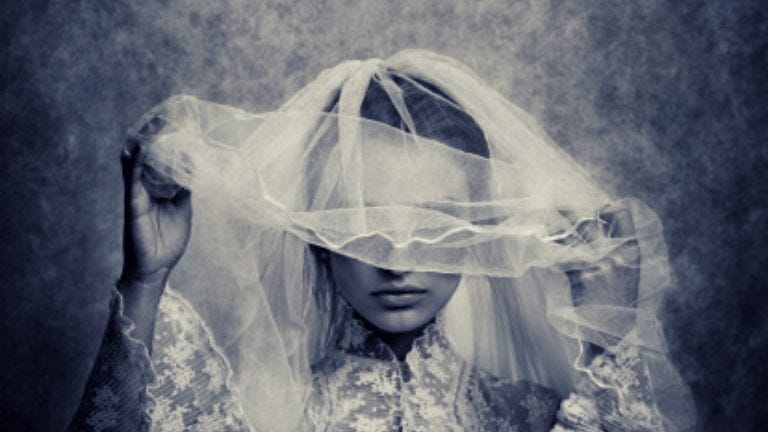 Beneath the Veil: The Haunting Tale of the Cursed Wedding Dress | by Eve S Evans | Dark Abyss | Medium