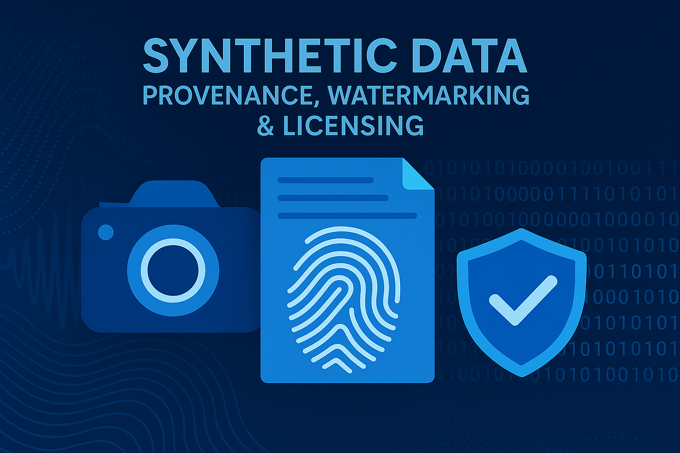 Synthetic Data Provenance & Watermarking: How Enterprises Can Prove Origin, Signal Identity, and…
