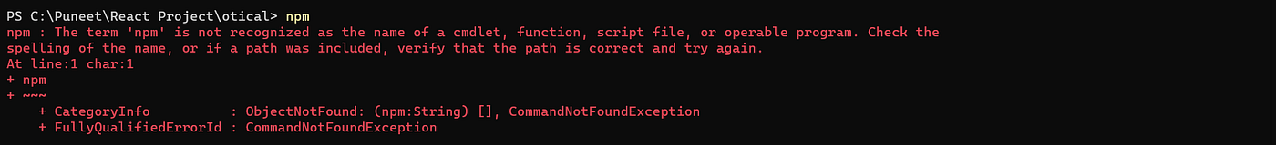 Solved: ‘npm’ Not Recognized? Fix Your PowerShell Path with FNM