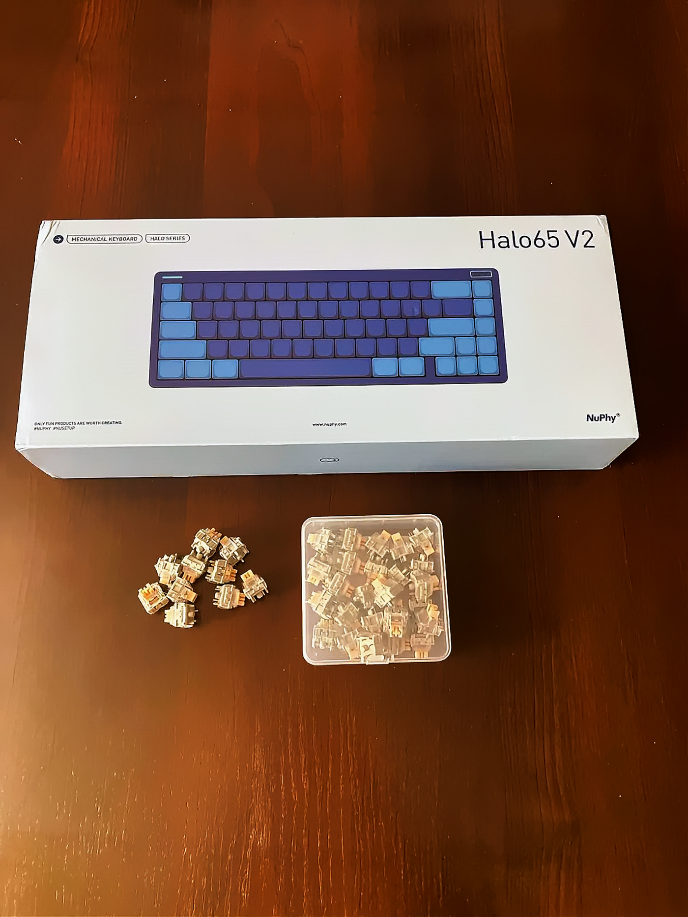 Halo? Is it the keeb you're looking for…?” — Nuphy's Halo65 v2