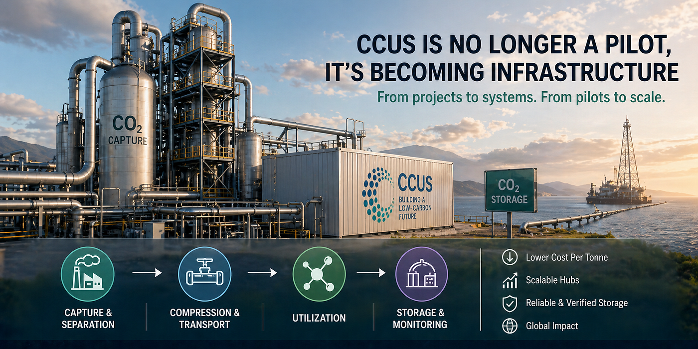 CCUS Is No Longer a pilot; it’s Becoming Infrastructure