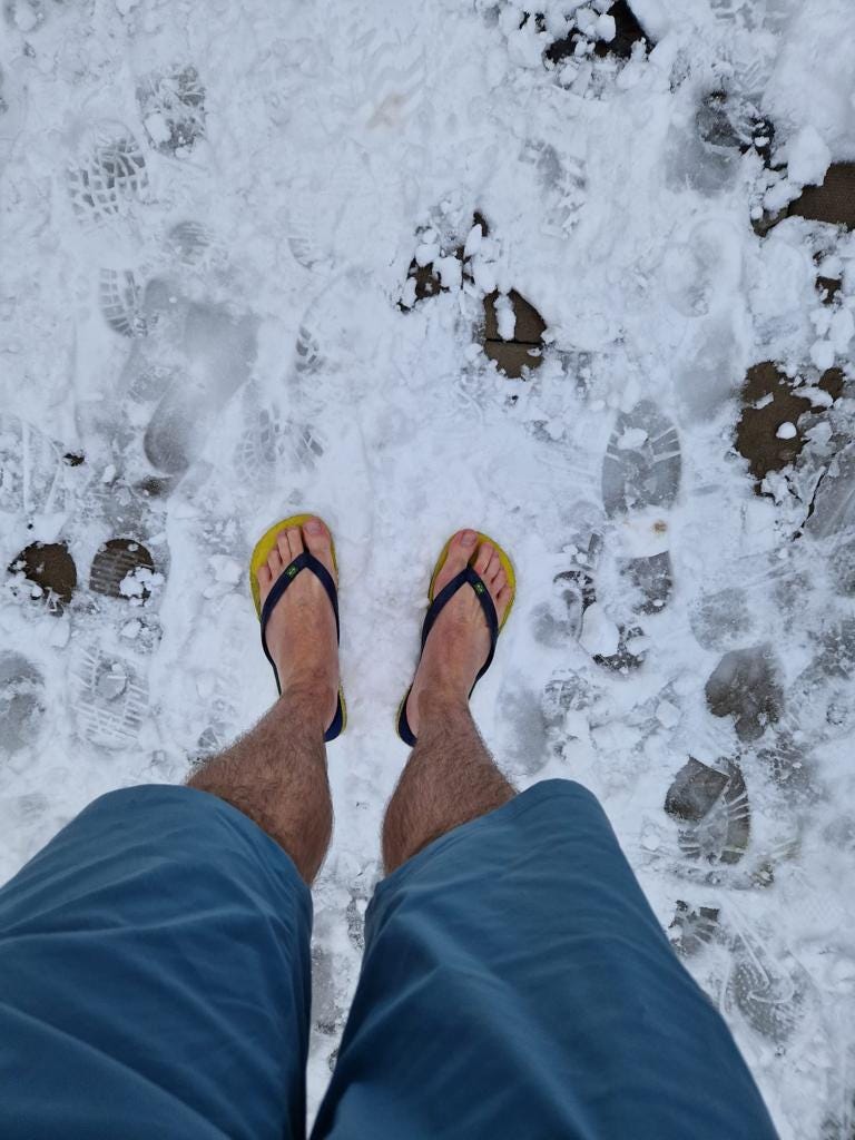 Why I Wear Flip Flops Every Day. The Rule of Fashion #1: Always wear…, by  Charles Davie