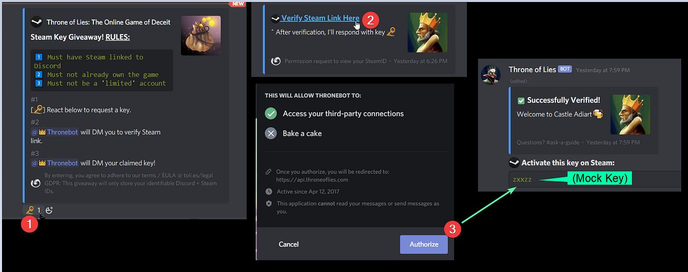 Add Free Games On Steam Discord Bot