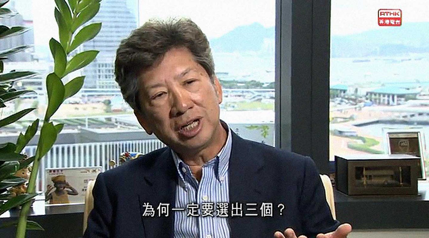 RTHK議事論事(2014年5月8日)://被視為溫和派的十八學者方案及湯家驊方案,分別只有74票和17票。湯家驊(立法會議員,公民黨):「其實我對這安排感到失望,因為作為一個民主運動,不可能引用選舉委員會的篩選模式,在15個符合國際標準方案中,選出3個。為何一定要選出3個?若15個方案都符合國際標準,首先應讓香港人從15個方案中選擇。」//