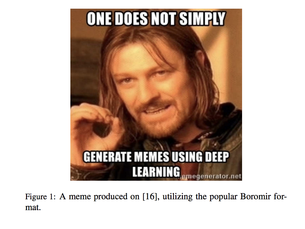 Neural net-generated memes are one of the best uses of AI on the