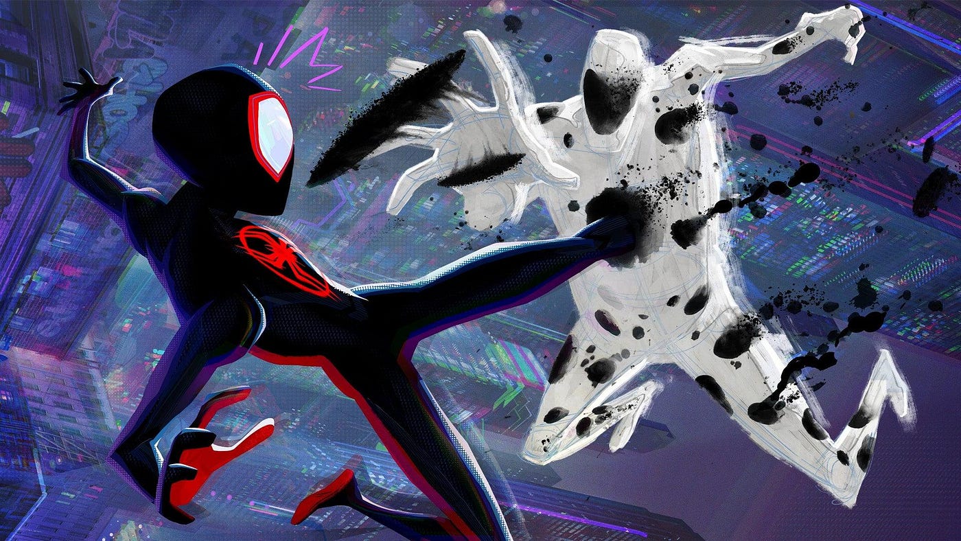 Wallpaper spider-man: across the spiderverse, minimal and funny