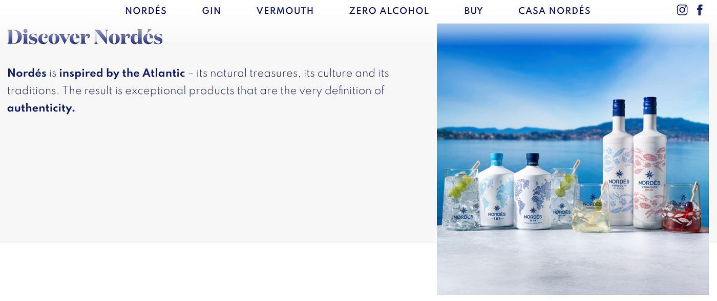 Nordés Atlantic Galician Gin