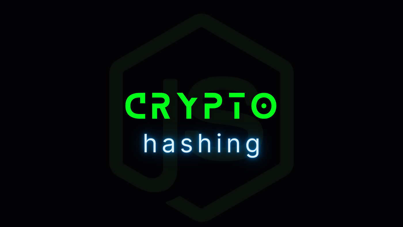 How To Hash A Password In Nodejs Using Crypto Package | by Coding Sprint |  Medium
