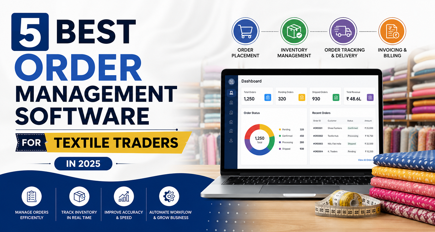 5 Best Order Management Software for Textile Traders in 2025