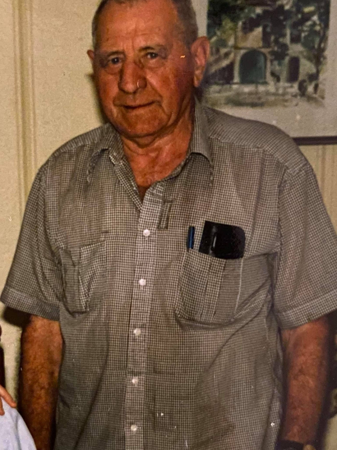Author’s pic of my dad (wearing a shirt my mom hated 😖)