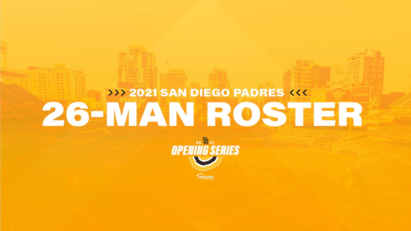 Padres Announce Opening Day Roster, by FriarWire