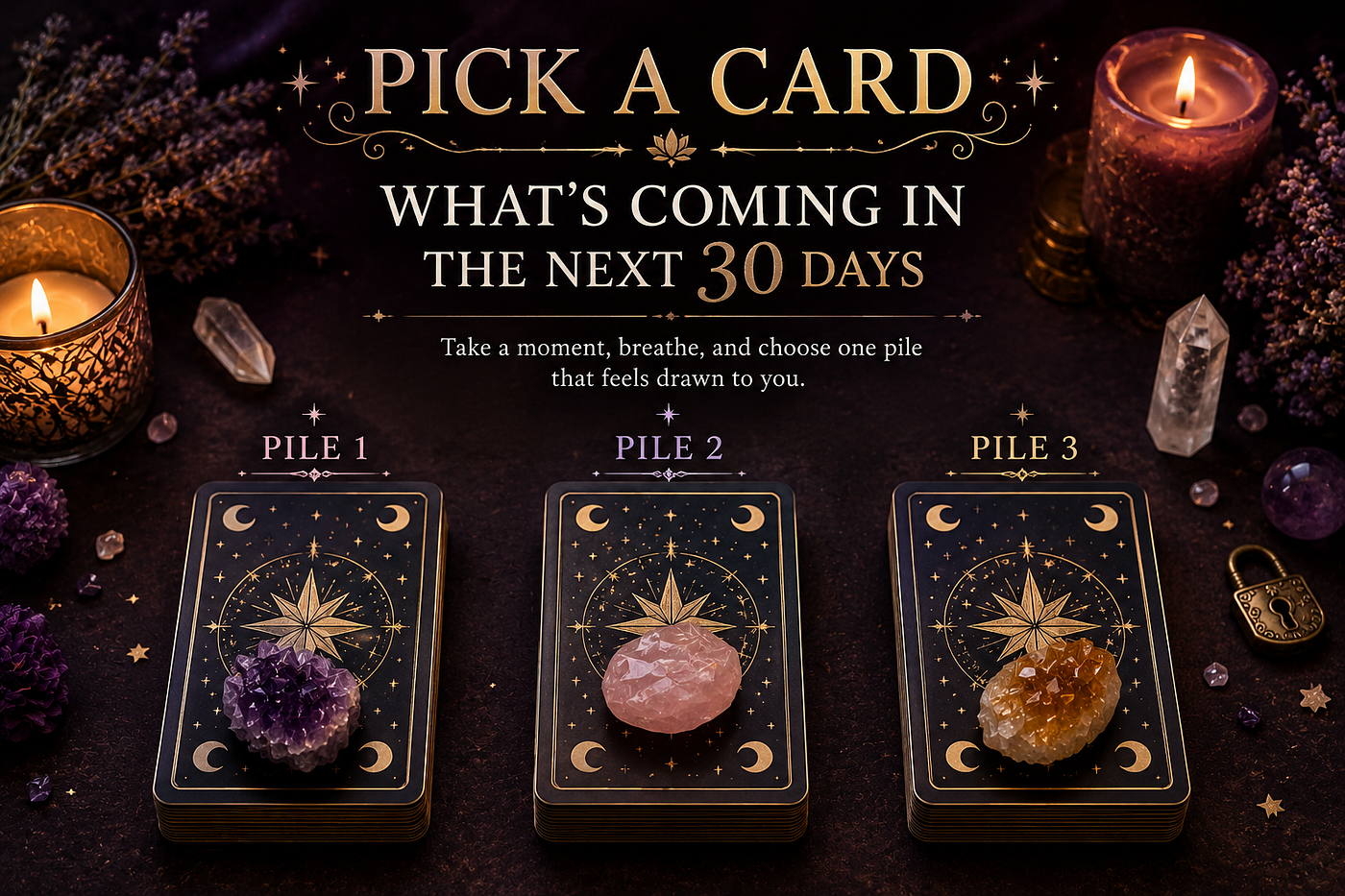 Pick a Card: What’s coming in the next 30 days.