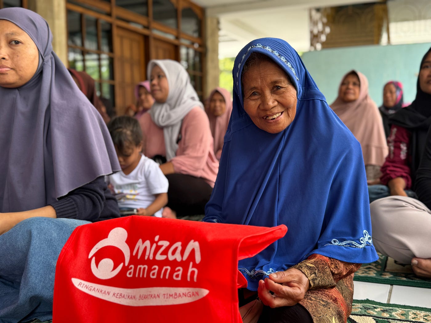 Infaq Beras Pelosok Negeri Menjangkau Kulon Progo, Hadir Menyapa Lansia dan Warga Dhuafa