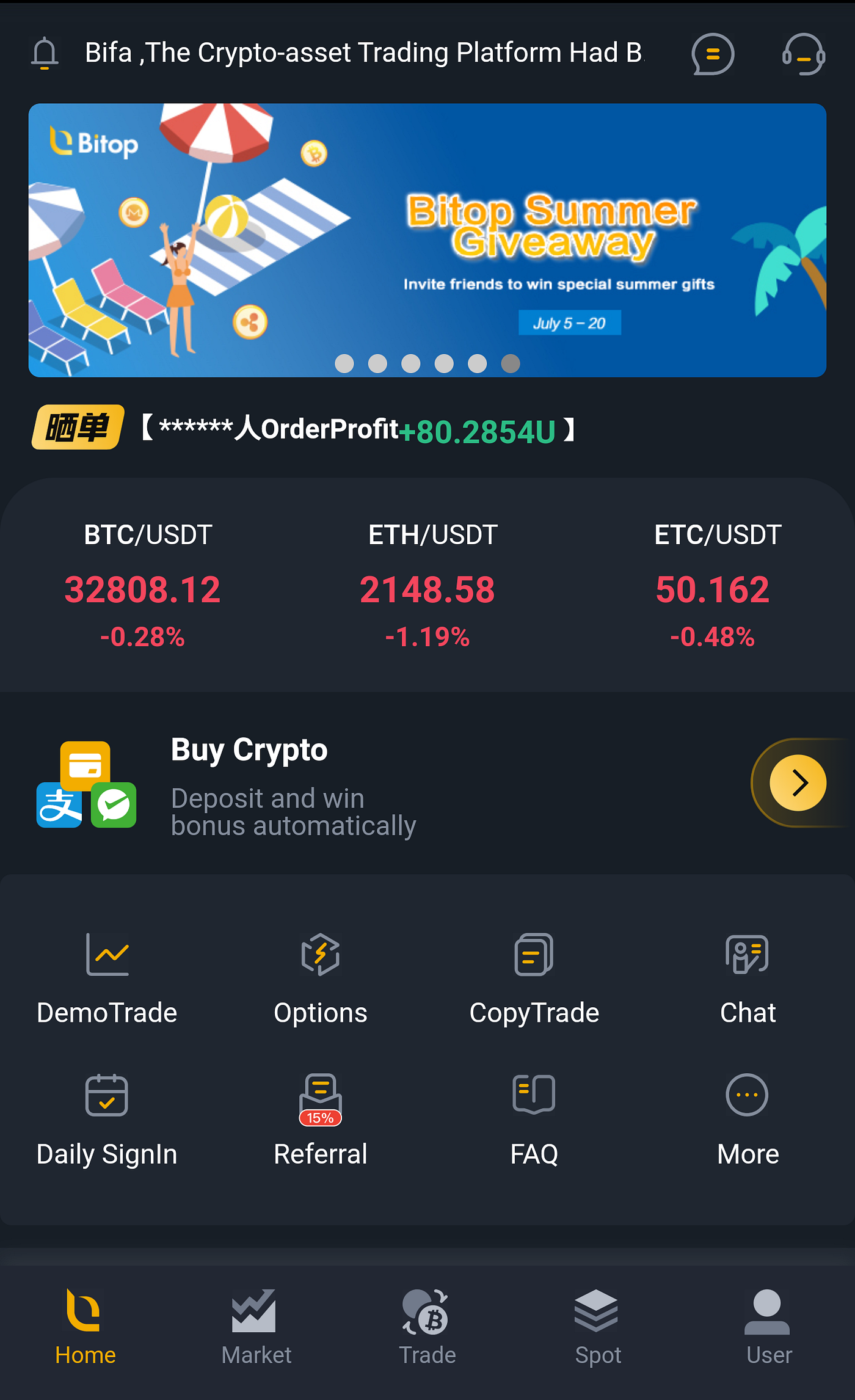 BITOP EXCHANGE: HIGHLY RECOMMENDED FOR BEGINNERS AND CFD TRADERS | by Ibok  Wills | Medium