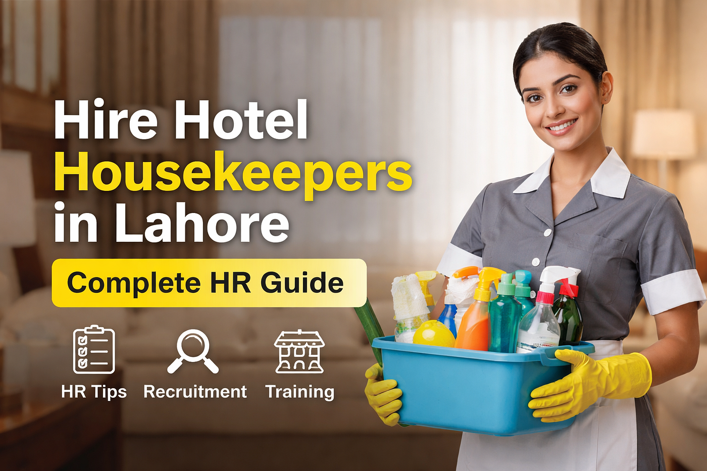 How to Hire Hotel Housekeepers in Lahore: A Complete HR Guide for Hospitality Leaders