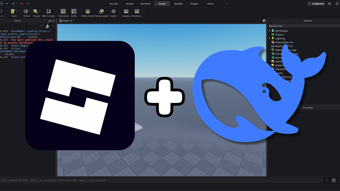 How to Use DeepSeek (and Other Free AI) in Roblox Studio for Free