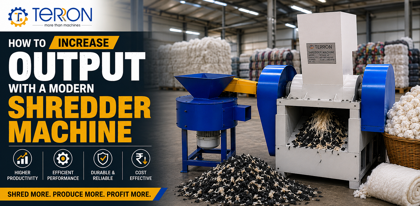 How to Increase Output with a Modern Shredder Machine