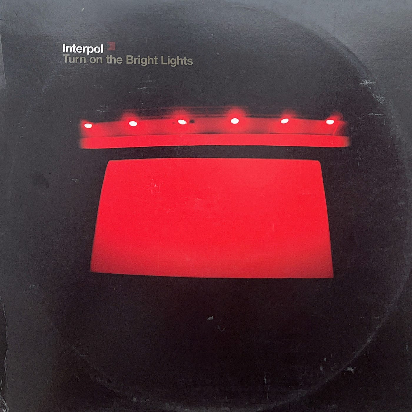 Interpol Turn on the Bright Lights by A Record Almost Everyday