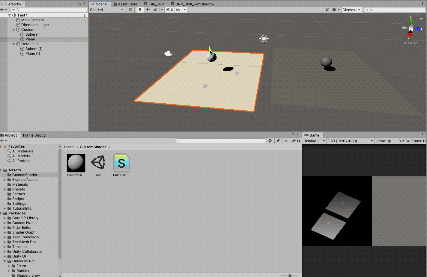 Unityscript Custom Shadow Mapping In Unity Works With