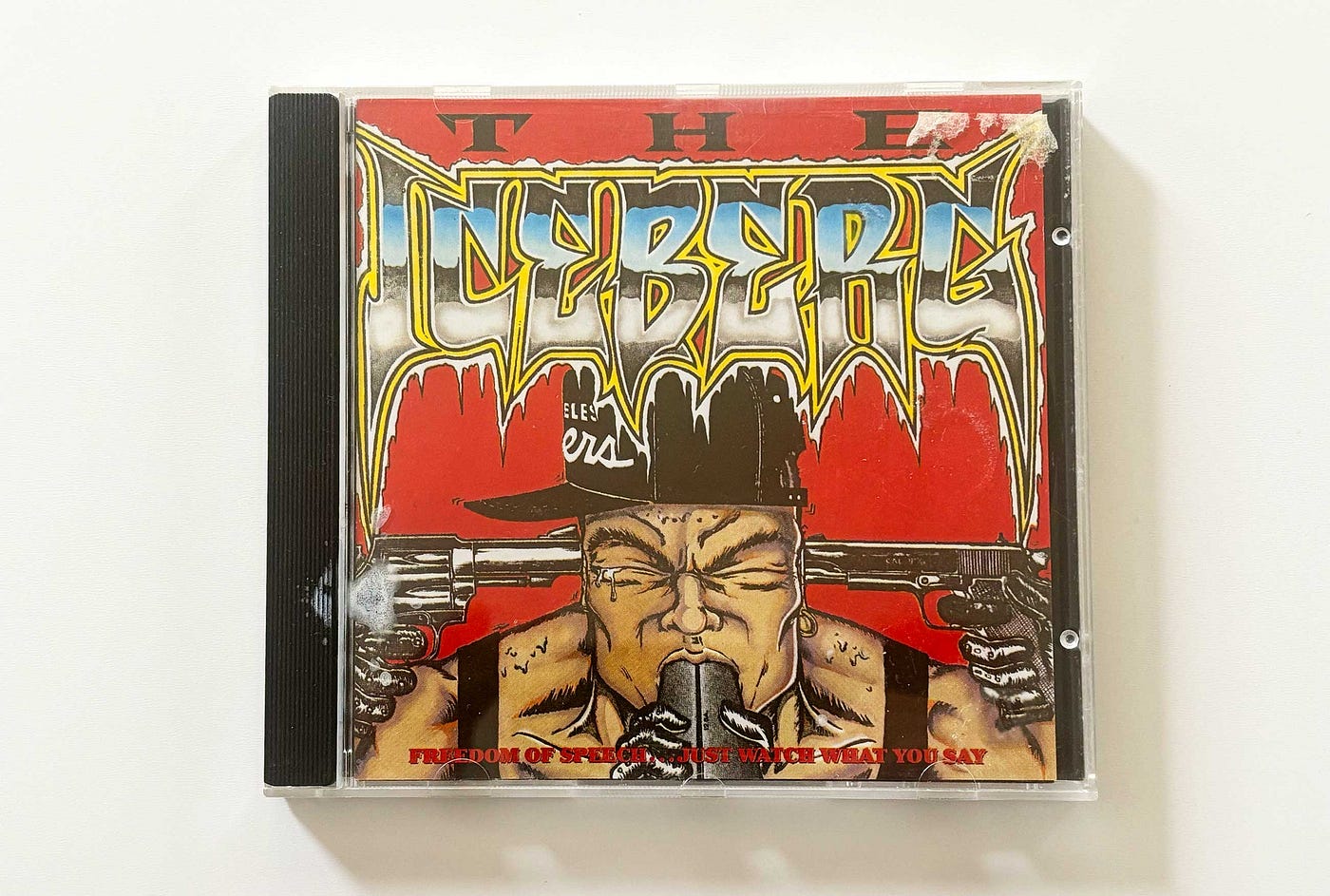 Ice-T Iceberg CD cover. Image copyright Jesse Karjalainen.