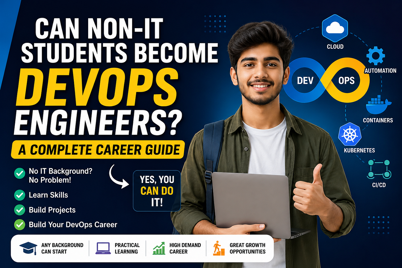 Can Non-IT Students Become DevOps Engineers? A Complete Career Guide