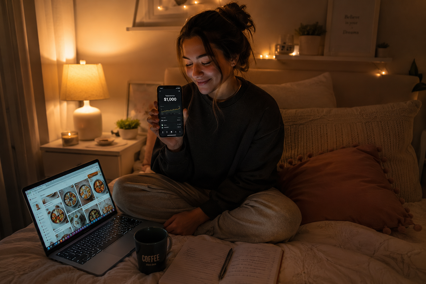 I Made My First $1,000 Online in 34 Days With Zero Investment Here’s Exactly How.